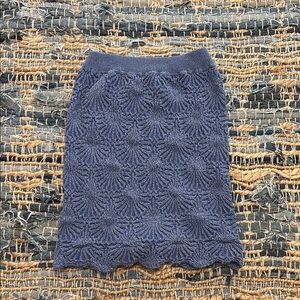 Elegant Blue Textured Women's Strapless Top